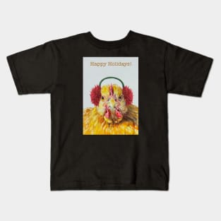 Margie, Holiday Chicken Kids T-Shirt